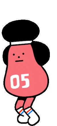 Run Sticker by STICKY MONSTER LAB