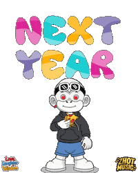 New Year Travel Sticker by Zhot Music