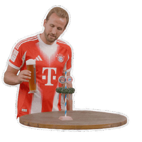 Harry Kane Cheers Sticker by FC Bayern Munich
