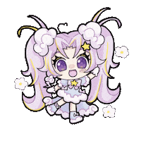 Chibi Hello Sticker