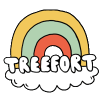 Rainbow Sticker by Treefort Music Fest