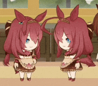 Uma Musume Pretty Derby Chibi GIF