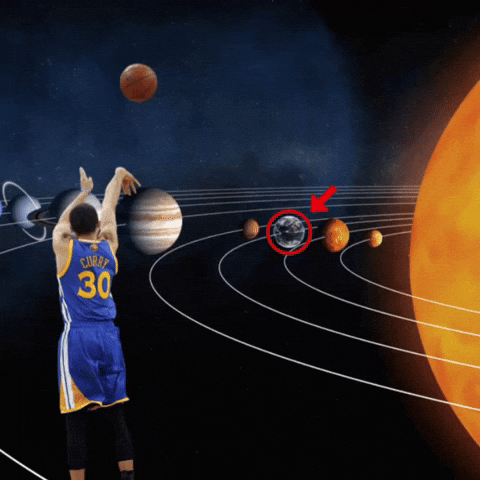 Stephen Curry 3 Pointer GIF