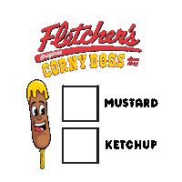 Sticker by Fletcher’s Corny Dogs