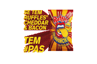 ruffles_br cheddar ruffles rufles ruffles pas Sticker