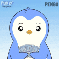 Excited Trading Cards GIF by Pudgy Penguins