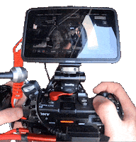 Behind The Scenes Helicopter Sticker by Only_Reilly