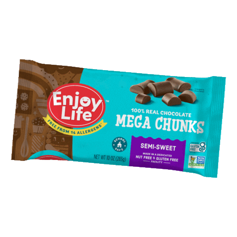 Chocolate Baking Sticker by Enjoy Life Foods