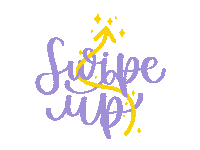 Drawmyletters swipe up up swipe link Sticker