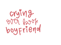 Book Crying Sticker