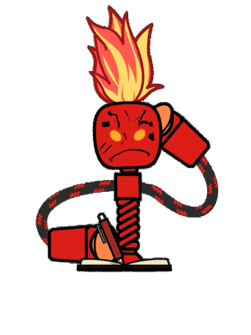 Frustrated Thinking Sticker by StikBot