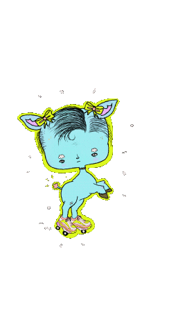 Scooter Tobo Sticker by MonaDesenhando