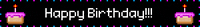 Happy Birthday Pixel GIF