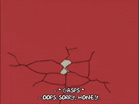 lisa simpson hole GIF