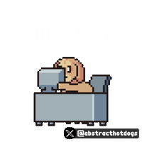 Quit Over It Sticker by HotDogs