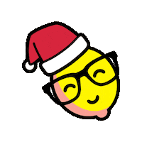 lemonerdy christmas lemonerdy Sticker