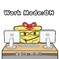 Work Working Sticker