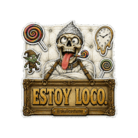 Skull Calavera Sticker