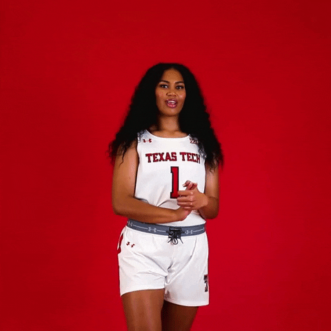 Ella Tofaeono GIF by Texas Tech Women's Basketball