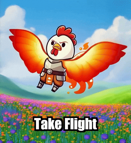 Purpose Take Flight GIF by Zorooster