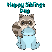 Land Shark Hug Sticker by Ordinary Frends