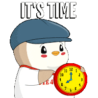 Hurry Up Waiting Sticker by Pudgy Penguins