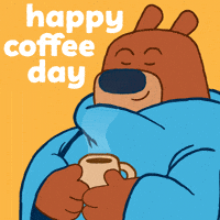 Good Morning Coffee GIF by My Neighbor Alice