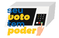 Voto Poder Sticker by Luiz Carlos Busato