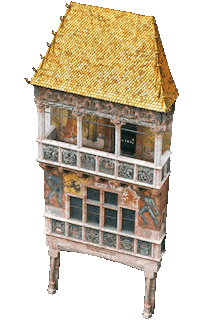 goldenes dachl gold Sticker by Innsbruck
