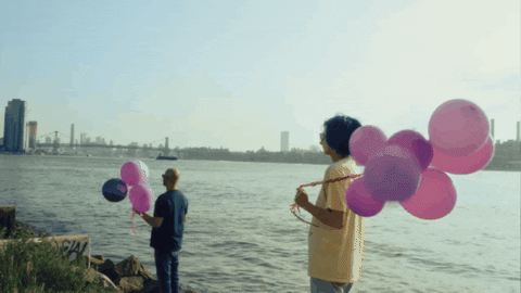 Balloons Pony GIF by Dangerbird Records