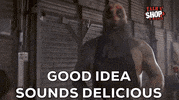 TalkNShop wwe wrestling delicious aew GIF