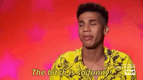 season 4 the bitch is so funny GIF by RuPaul's Drag Race