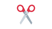 emojivid emoji scissors emojivid objects Sticker