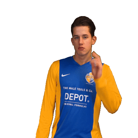 blauwgeel giphyupload football voetbal veghel Sticker
