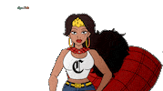 SuperChola mexico latina protest mujer Sticker
