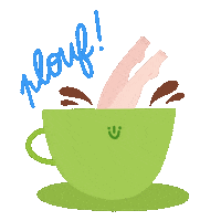 Coffee Cafe Sticker by Lavilletlesnuages