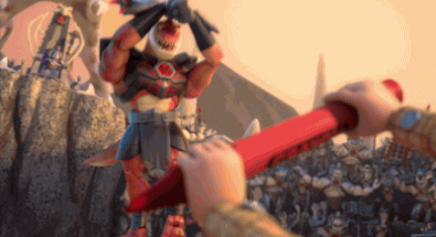 Slow Motion Fight GIF