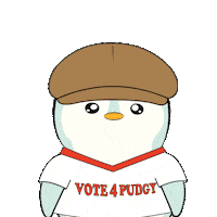 Thanks Thank You Sticker by Pudgy Penguins