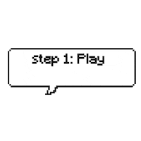 Pixel Play Sticker
