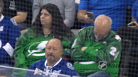 Tired Ice Hockey GIF by NHL