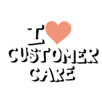 Customer Care Sticker by Doriane Baker