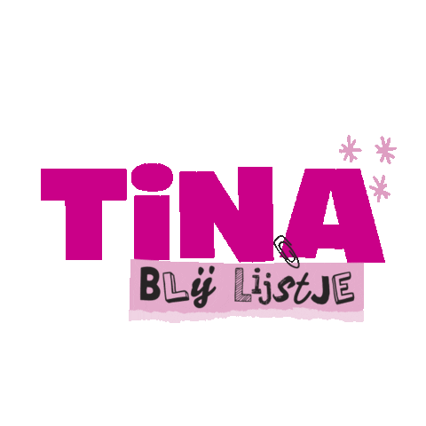 Blij Lijstje Sticker by Tijdschrift Tina