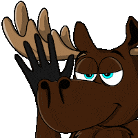 Good Morning Hello Sticker by DoYouMoose