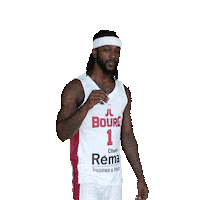Basketball Jequan Lewis Sticker by JL Bourg