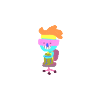 Animation Spin Sticker