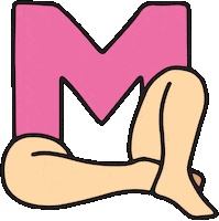 Character M Sticker by YEAH YEAH CHLOE
