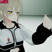 Vtuber Shadow Boxing GIF