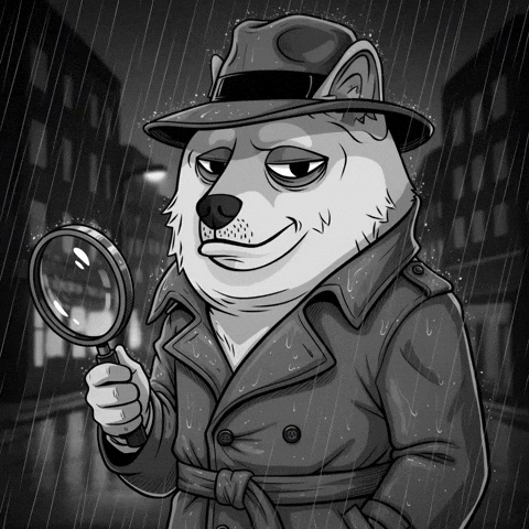 Searching Black And White GIF by Doge Pound