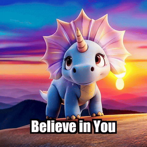 Hope Believe In You GIF by Divineasaur