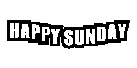 Happy Sunday Sticker by Vinnie Camilleri